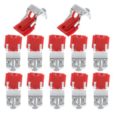 12 Pcs Kitchen Sink Clips Adjustable Metal Undermount Sink Installation Brackets