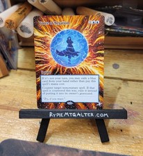 Force of Negation - Full Art / Altered - MTG / Magic the Gathering