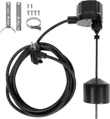 Vertical Float Switch with 10FT Cable , AC 115V/230V 16Amps