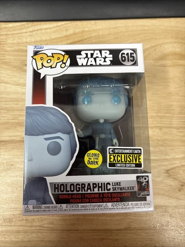 Funko POP! Holographic Luke Skywalker Glow In The Dark   #615