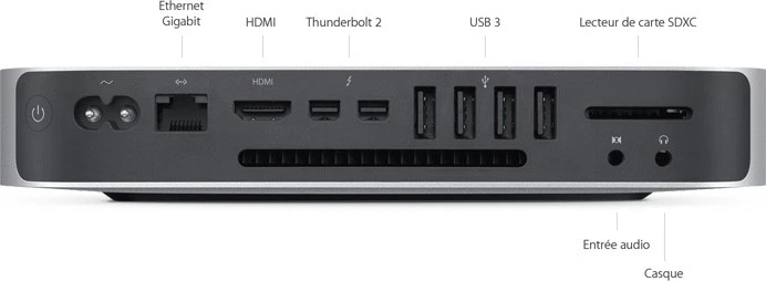 Apple Mac Mini 2014 - Intel i7 , 16 GB RAM, 2 To Nvme  SSD, OS Sequoia - Bild 2 von 3