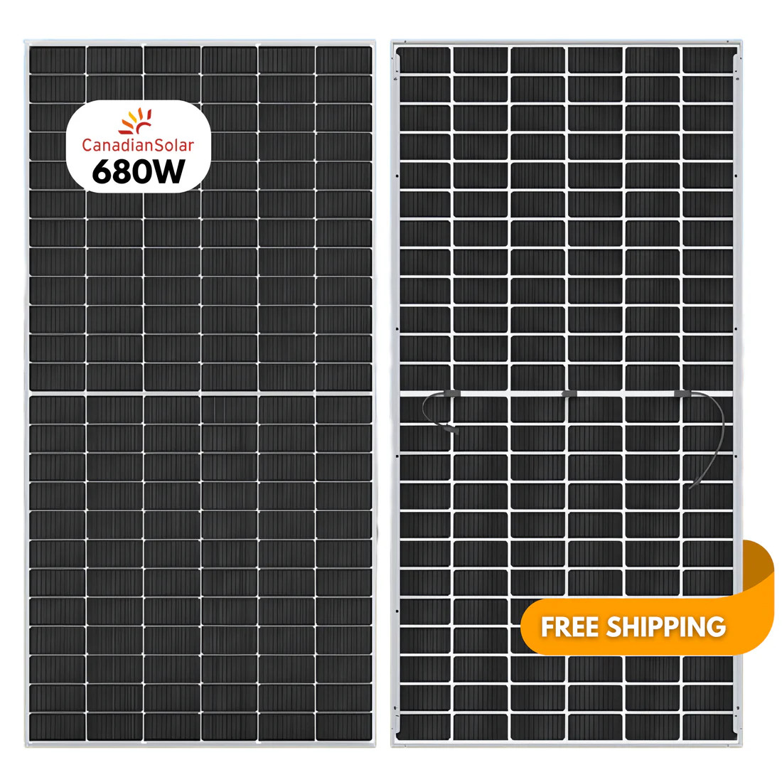 Canadian 680W Solar Panels B Grade FREE SHIPPING TO LOWER 48
