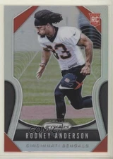 2019 Panini Prizm Rookies Silver Prizm Rodney Anderson #337 05hs