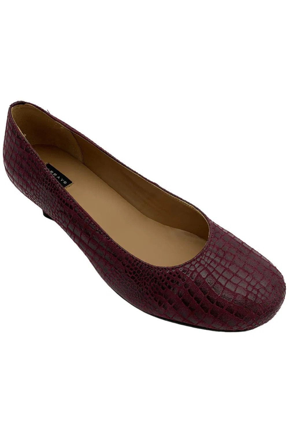 ARRAY Women's Flatter Heel Burgundy