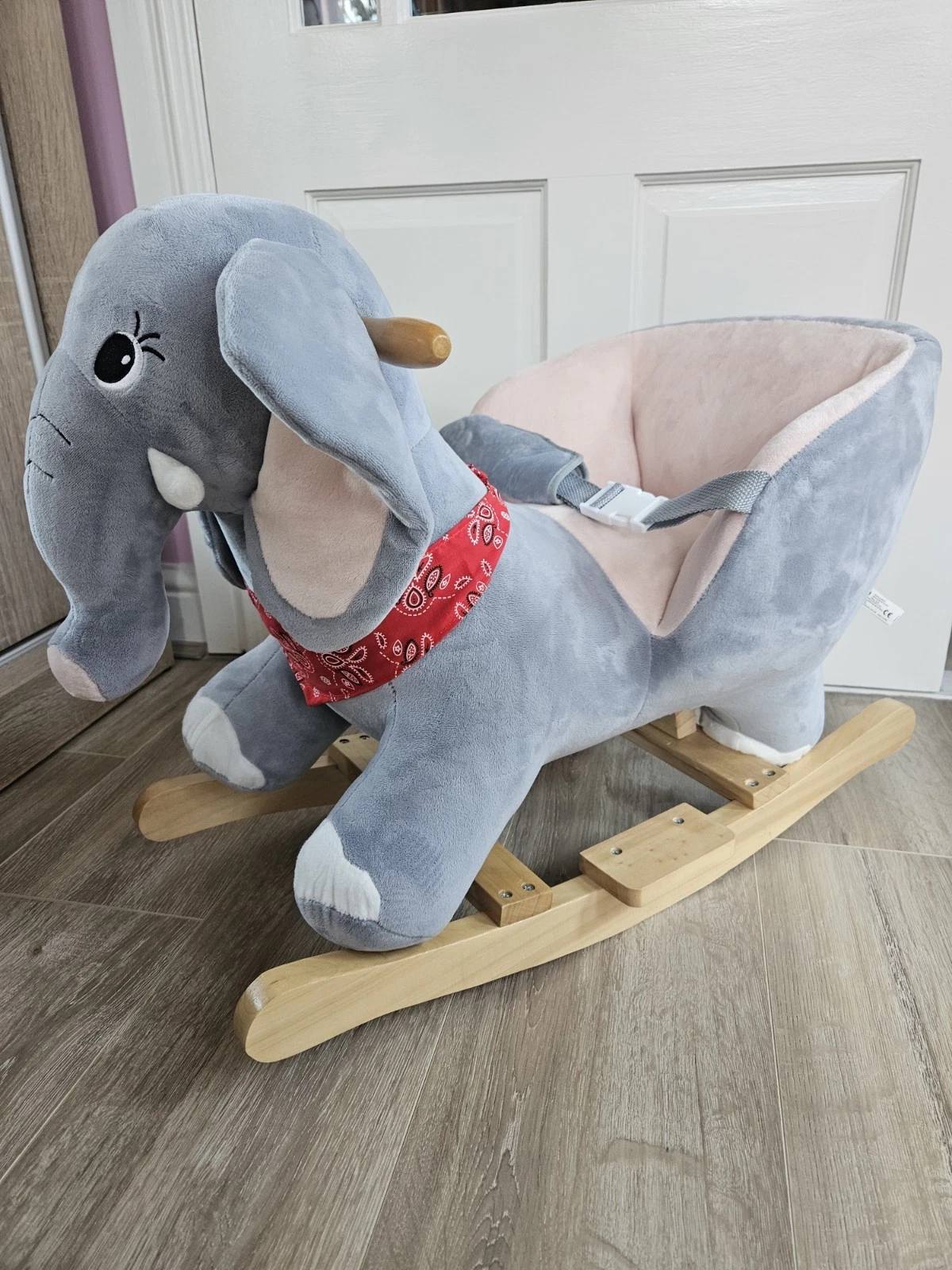 Rocking elephant chair with musical sound for kids and babies
Opens in a new window or tab