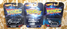 Hot Wheels Time Machine Back to The Future Retro 3 Diff. Models! Hover Fusion +