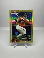 2026 Topps Series 1 ~ Drew Gilbert RC #155 ~ Yellow Foil #/399 ~ Giants Rookie