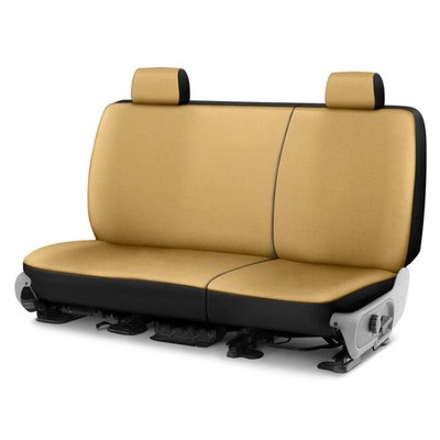 For Buick Encore 13-22 Saddleman Leatherette 2nd Row Tan Custom Seat Covers