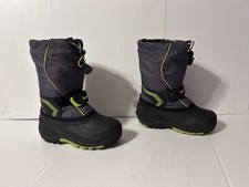 Kamik Winter Snow Boots Insulated Kids Boys Size 13