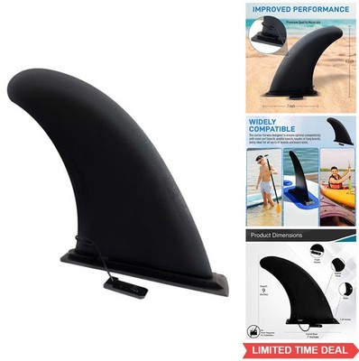Sup Paddleboard Fin 9 Inch Quick Release No Tool Installation Fiberglass