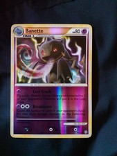 Rare Pokémon TCG Banette Reverse Holo Card 14/102 Triumphant