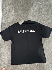 balenciaga Black Oversized Shirt, Unisex