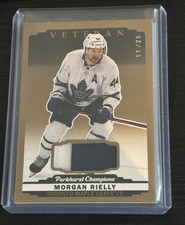 2022-23 Upper Deck Parkhurst Champions Patch 11/25 Morgan Rielly #248 Patch 
