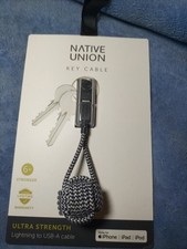 Native Union Key Cable Ligh. To USB-A Cable. Made for iPhone, iPad, iPod