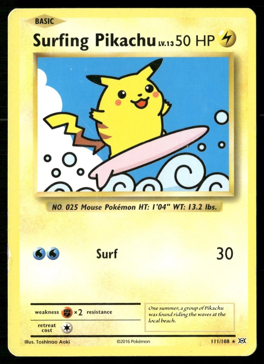 Pikachu Pokémon TCG Evolutions Secret Rare Individual Collectible