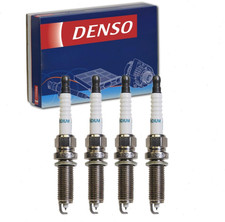 4 Pc DENSO Iridium Long Life Spark Plugs Compatible with Toyota Corolla 1.8L L4 
