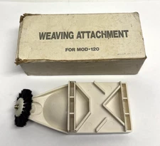 Vintage New Weaving Attachment Mod 120 Bulky SILVER REED Knitting Machine LK150
