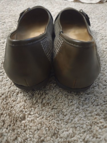 Croft & Barrow Ortholite Brown Plaid Flats Size 9 - Picture 4 of 7