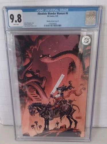 Absolute Wonder Woman #6 Murphy Variant Cover B Graded CGC 9.8 Awesome DC Comic