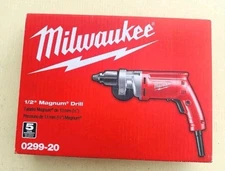 NEW Milwaukee 0299-20 120V AC 1/2-Inch Magnum Drill 0-850 RPM w/ Chuck Key