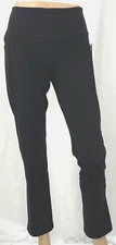 Duluth Trading Company NoGA Air Mid-Rise Slim Leg Pants Size Medium Black NWT