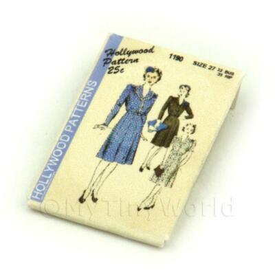 Puppenhaus Miniatur Hollywood Kleid Muster Paket 