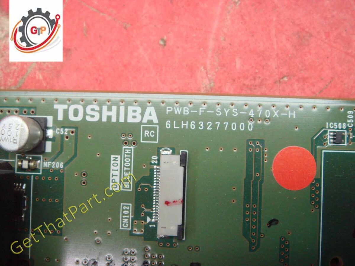 Toshiba E-Studio 255 PWB-F-SYS-470X-H Oem Network Main Board Toshiba E-Studio 255 PWB-F-SYS-470X-H Oem Network Main Board