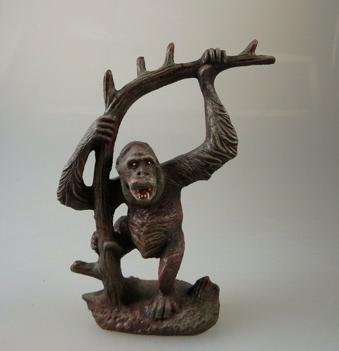 Elastolin Massa Orango Utan nel ceppo 1950 circa - OTTIME CONDIZIONI (62492) - Foto 1 di 4