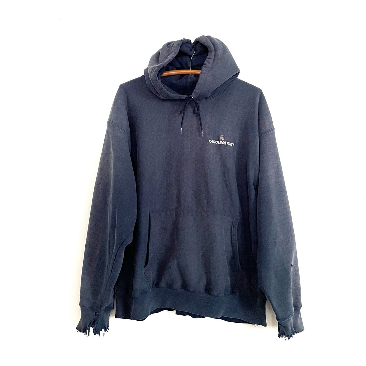 Vintage Champion Reverse Weave Hoodie XL Faded Thrashed Vintage Champion Reverse Weave Hoodie XL Faded Thrashed