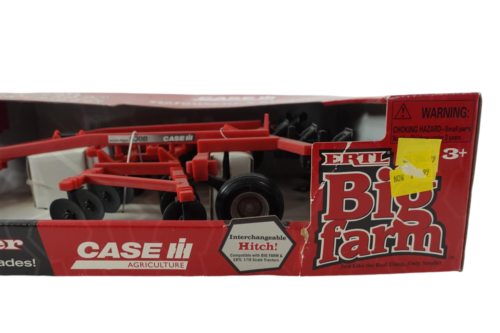 Ertl NIB Big Farm Case IH 530B Disk Ripper Tillage Tractor Implement 1/16 NEW - Picture 8 of 16