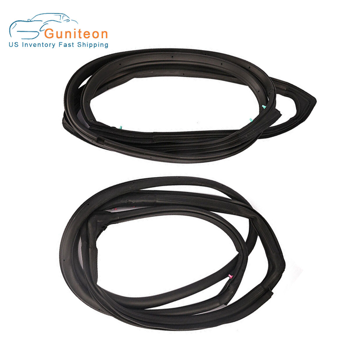 2x Front Door Weather Stripping Trim Fits Jeep Wrangler JK 20072017 eBay