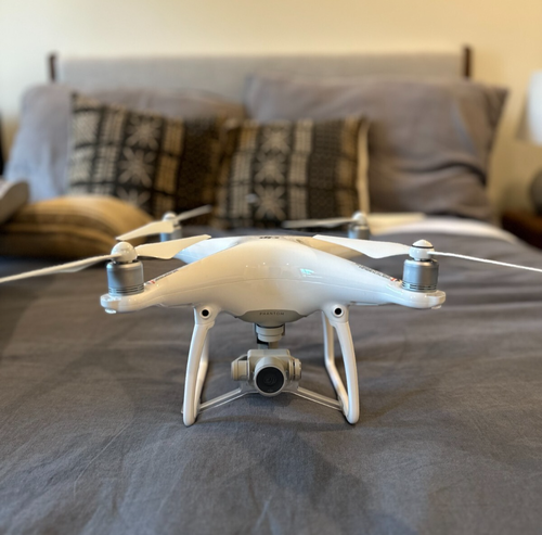 DJI Phantom 4 4K Camera Drone - White - Picture 2 of 11