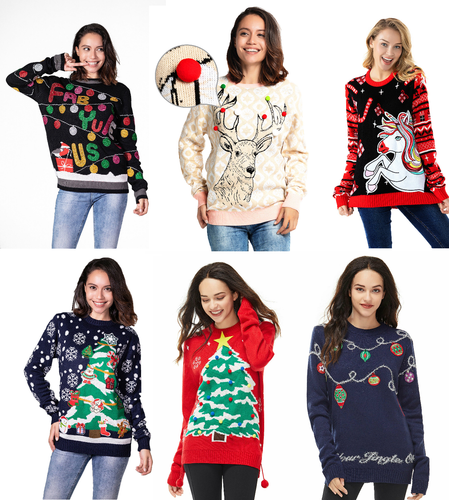 Women Xmas Jumper Ladies Christmas 