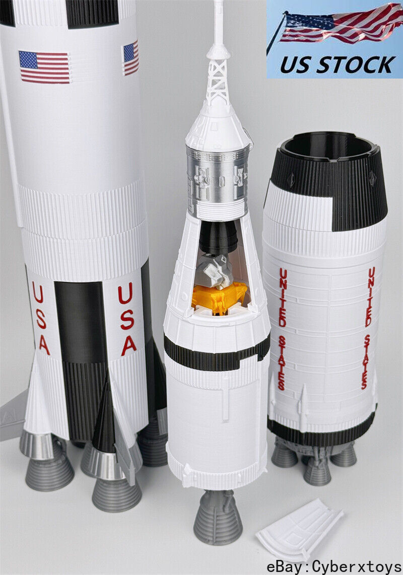 NASA Saturn V 1/72スケールモデルキット 未組立 サイバーホビー 1/72 Apollo 11 Saturn V – Cyber Hobby