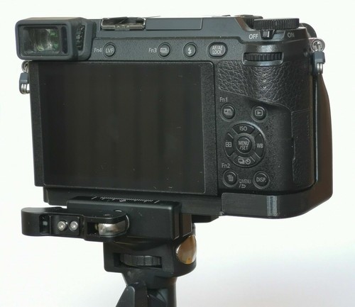 Griff für Panasonic Lumix GX85 GX80 mit arca Schweizer Halterungsplatte - Bild 4 von 9