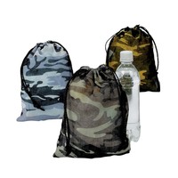 Camouflage Drawstring Bags - 1 Dozen on sale Camouflage Drawstring Bags - 1 Dozen on sale