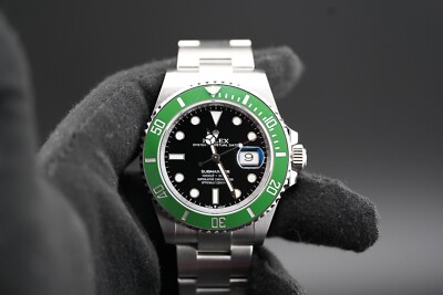 New Rolex Submariner STARBUCKS 41mm, Black Dial, Oyster 126610LV