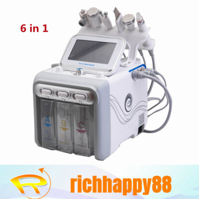 6 in1 Water Dermabrasion Deep Cleansing Beauty Machine Face Spa Home