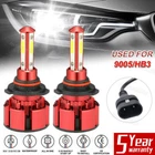 9005 LED Headlight Super Bright Bulbs Kit White 6500K 360000LM High Beam NEW