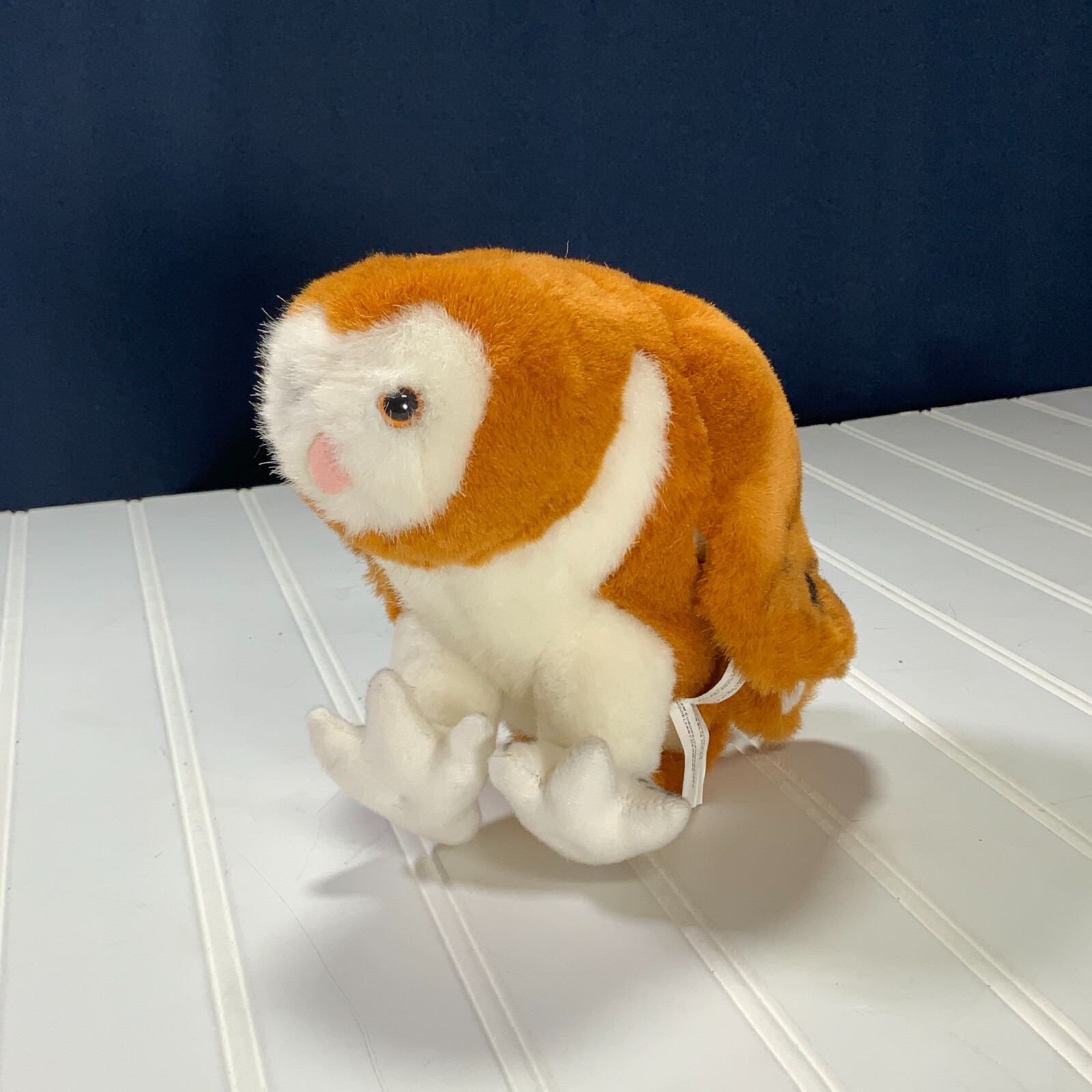 Owl Bird 7" Plush Toy K&M International Stuffed Animal Toy Plush 1999