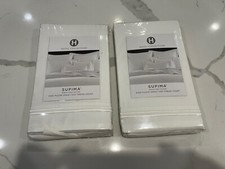 Hotel Collection 1000 Tc Supima Cotton King White 2Shams Brand New- 400-Sold Out