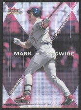2000 Fleer Mystique Diamond Dominators w/Back Coating Mark McGwire #DD7