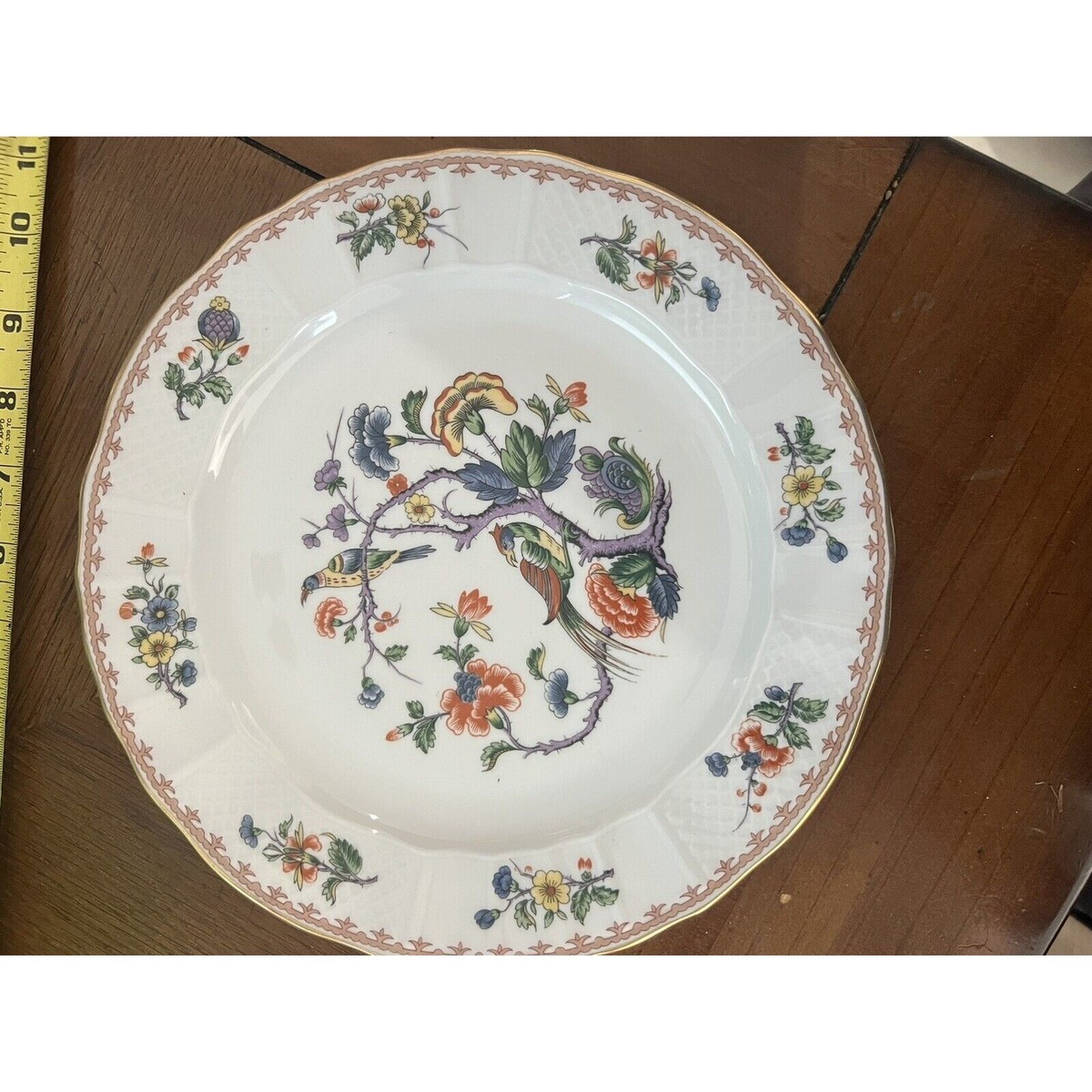 B & C Bernardaud Limoges VIEUX ROUEN Dinner Plate Made in France