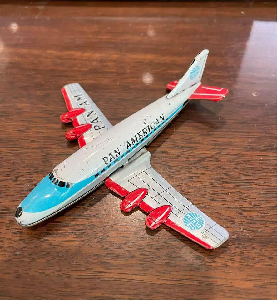 Pan am hotsell metal toy plane