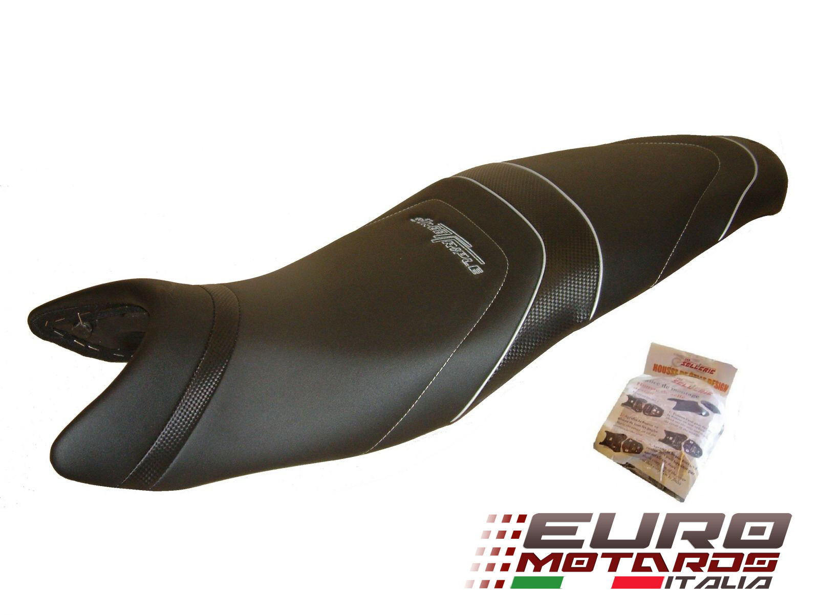 Housse de selle Triumph Street Triple 675 2008 2009 2010 2011 2012 Top Sellerie HSD4091 noir mat
