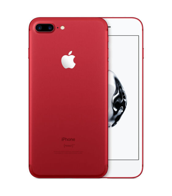 Apple Iphone 7 Plus Product Red 256gb Sprint A1661 Cdma