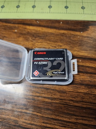 Canon Compact Flash Card FC-32MH. High Speed - Picture 3 of 8