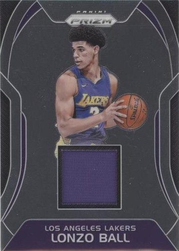 2017-18 Panini Prizm Fast Break Lonzo Ball RC Purple /75 #289 BGS