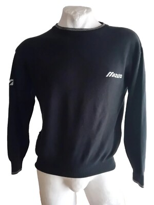 MIZUNO PERFORMANCE WEAR Herren Pullover Golf Baumwollmischung Sweater Vintage Gr. S