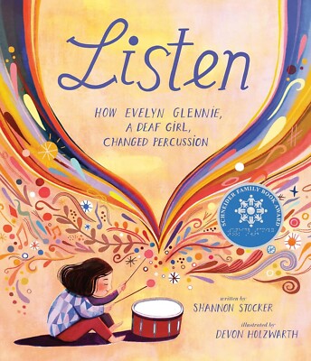 NEW HARDCOVER Listen How Evelyn Glennie Deaf Girl Changed Percussion by Stocker
